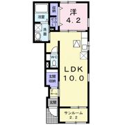 ベラルーチェヒミコの間取り画像
