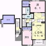 グラースAの間取り画像