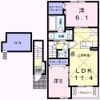 グラースAの間取り画像