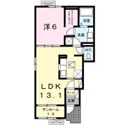 グリーン リーブスⅡの間取り画像