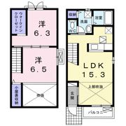 シャルム ド フルールの間取り画像