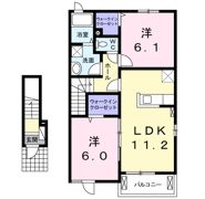 ハーバー Gの間取り画像