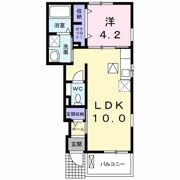 ラ・ドゥサーⅠの間取り画像