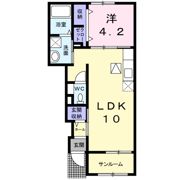 フォルシュⅡBの間取り画像