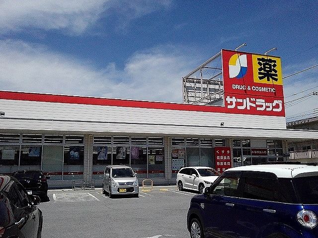 近くのサンドラッグ青沼店まで300m（徒歩4分）