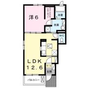 ピュアータウンクルメⅢの間取り画像