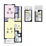 ミライズ Ⅰの間取り画像