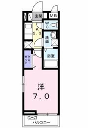 クレールの間取り画像