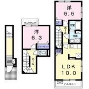 パルタージュの間取り画像