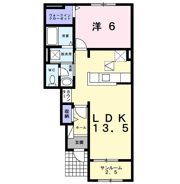 エレガンテ プレッソ Bの間取り画像