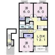 アーバングレイスⅤの間取り画像