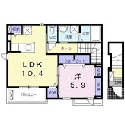 マーリエヴィラ Bの間取り画像