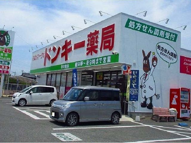近くのドンキー薬局まで650m(徒歩9分)