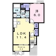 ベルディアの間取り画像