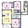Villa Y Ⅲの間取り画像