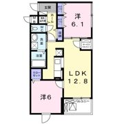 アクヘドール カーサの間取り画像