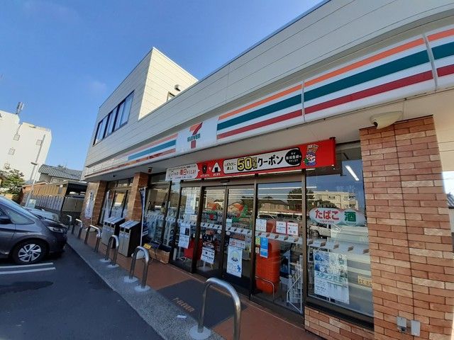 近くのセブンイレブン新潟弁天橋通店まで524m(徒歩7分)