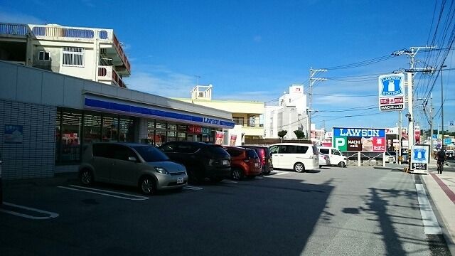 近くのローソン宜野湾宇地泊バス停前店まで300m（徒歩4分）