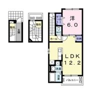 リバーサイド野洲の間取り画像