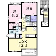 コンフォーティア・Ⅰの間取り画像