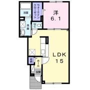 ルピナス Ⅱの間取り画像