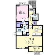 リバティ ベースの間取り画像