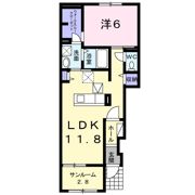 リヴェール恋町 Ⅰの間取り画像