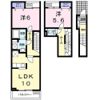 アビタシオン・Dの間取り画像