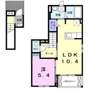 アンシャールの間取り画像