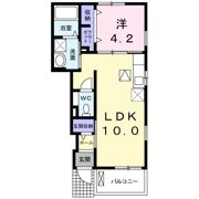 クレセントFの間取り画像