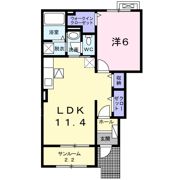 いまり・Ⅲの間取り画像