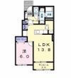 サンヴェール大芝Ⅱ Bの間取り画像