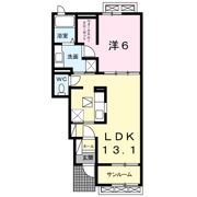 アルヴィータの間取り画像