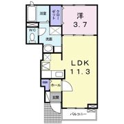 レゾネイト 髙原の間取り画像