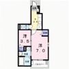 エレガント郡山 Ⅱの間取り画像