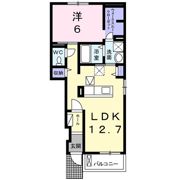 Lierre淀南Ⅰの間取り画像