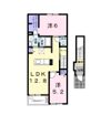 Lierre淀南Ⅰの間取り画像