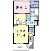 エクセレントカーサⅢ A棟の間取り画像
