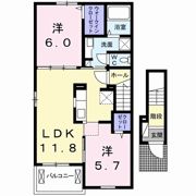 エフォートレス 八万の間取り画像