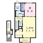 ヴィラ ルミナーレ Ⅰの間取り画像