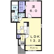 ステラート ホワイトの間取り画像