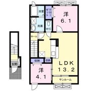 ステラート ホワイトの間取り画像