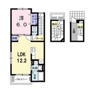 セレッソブローテAの間取り画像