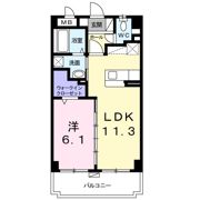 テラス タカラの間取り画像