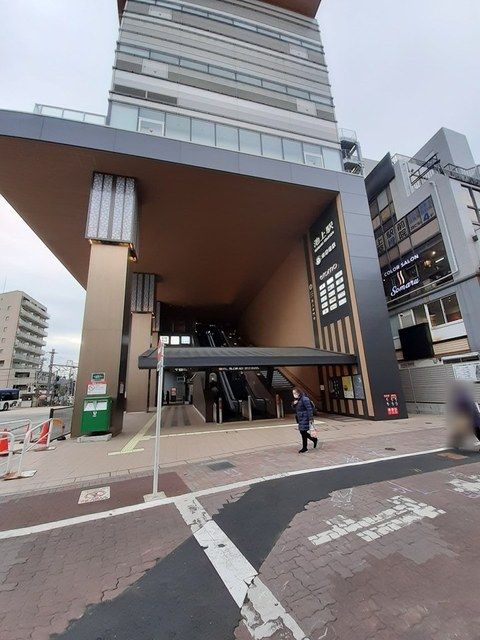 近くの駅まで522m（徒歩7分）
