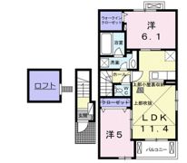 ペリドットAの間取り画像