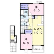 キャッスルアントレⅡの間取り画像