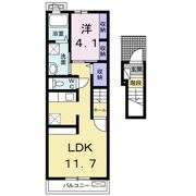 シャルマンエル Eの間取り画像
