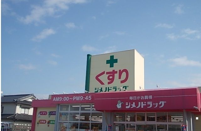 近くのシメノドラッグまで650m(徒歩9分)