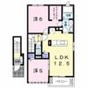 ベルファミーユBの間取り画像